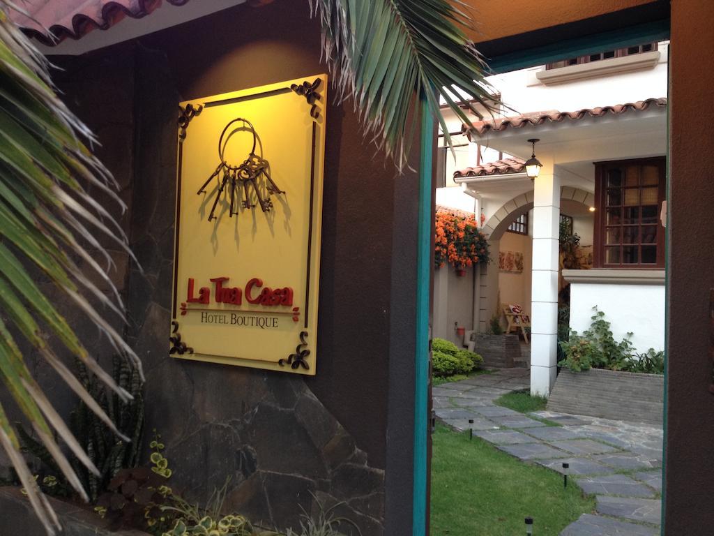 La Tua Casa Hotel Boutique Cochabamba Buitenkant foto